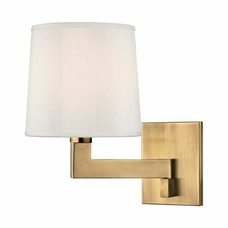 HUDSON VALLEY Fairport 1 Light Wall Sconce 5931-AGB